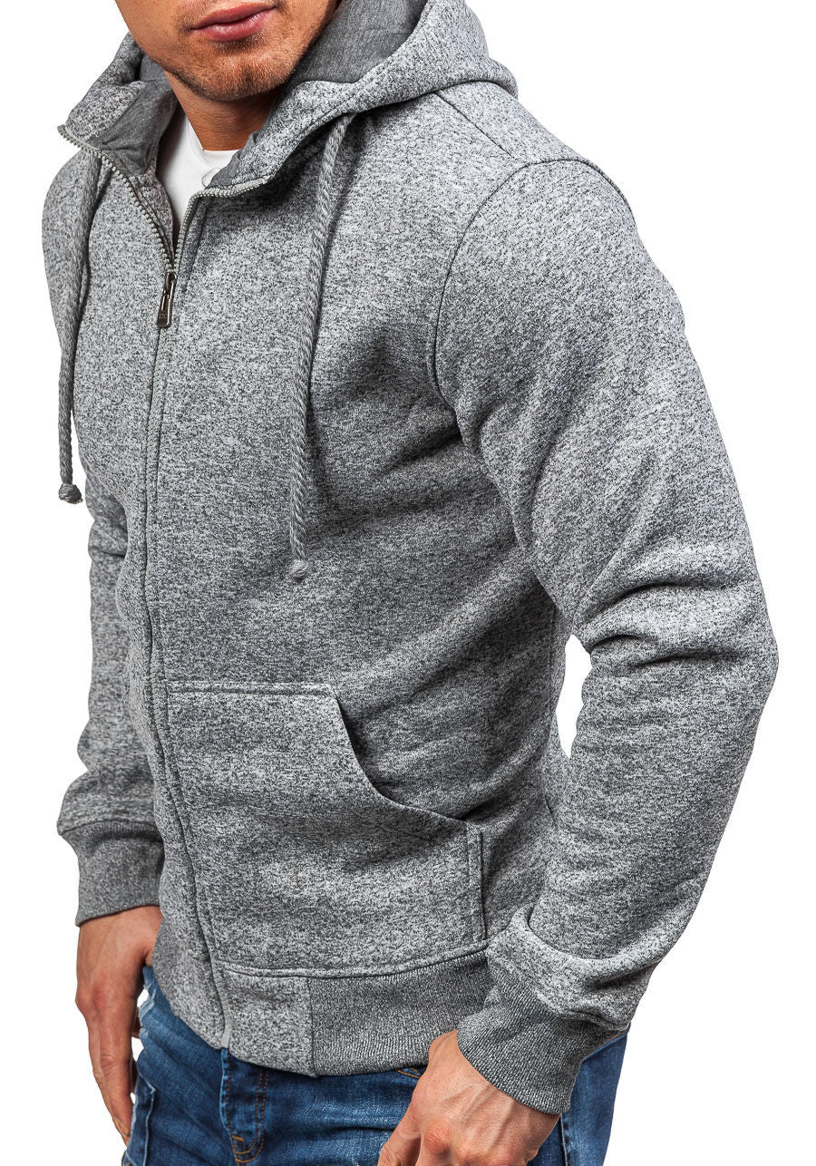 Men's Exercise Fleece with Hood