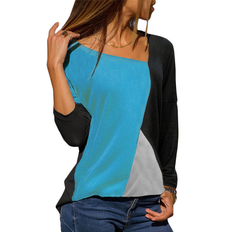 Women Casual Abstract Long Sleeve Shirt