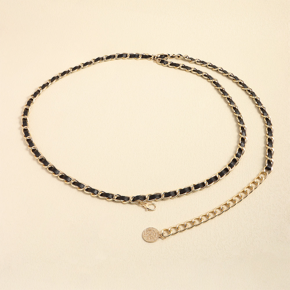 Women's Haute Couture Gold Waist Chain