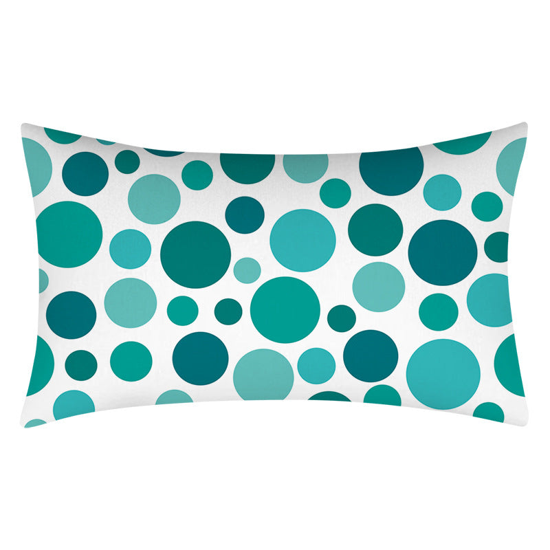 Home Décor: Abstract Teal Themed Pillowcase