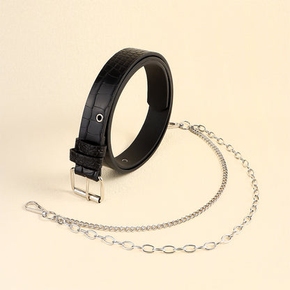 Women's Hipster Belt With Chain