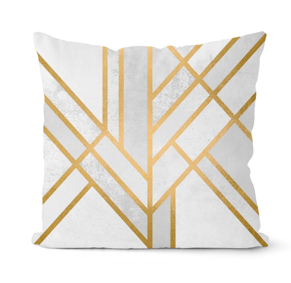 Home Décor: Abstract Print Pillowcase