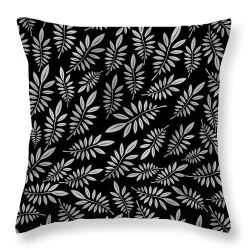 Home Décor: Simple Black and White Print Pillowcase