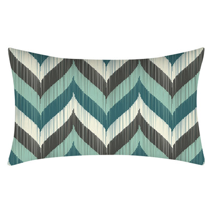 Home Décor: Abstract Teal Themed Pillowcase