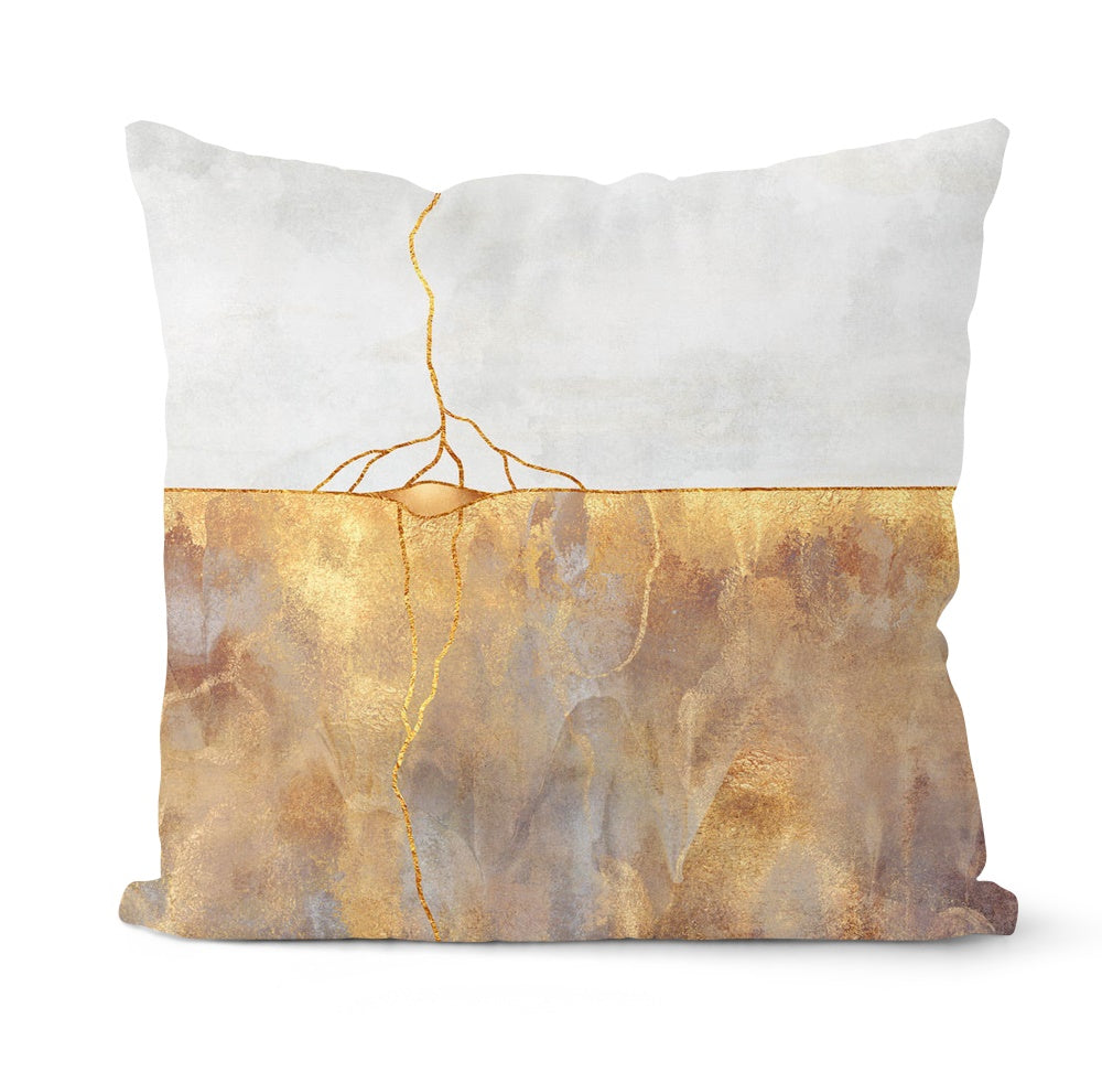 Home Décor: Abstract Print Pillowcase