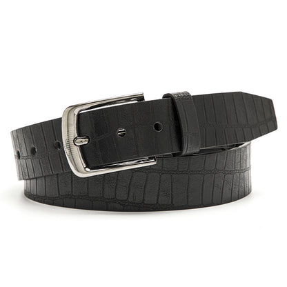 Men's Alloy Buckle Denim Belt