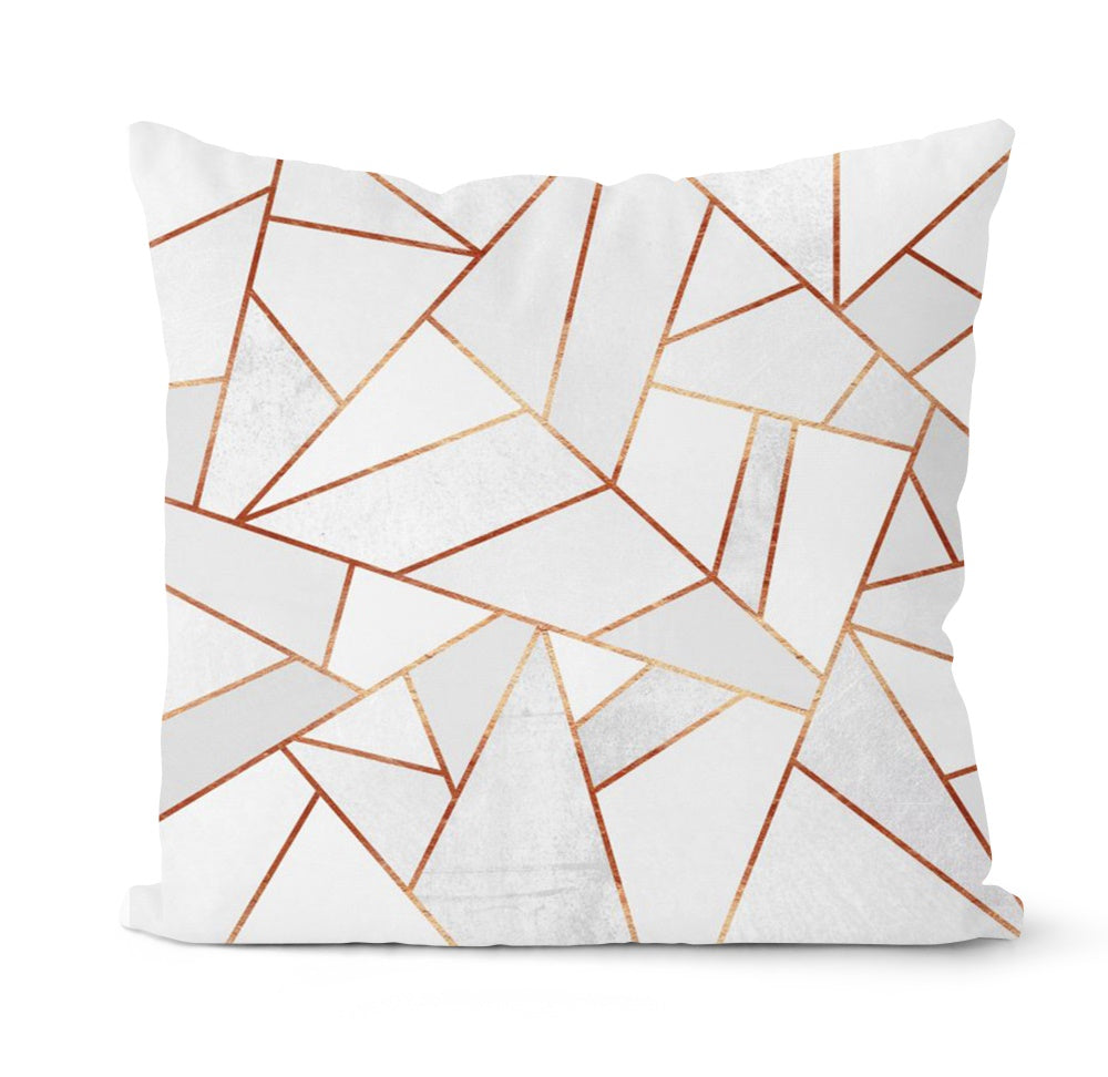 Home Décor: Abstract Print Pillowcase