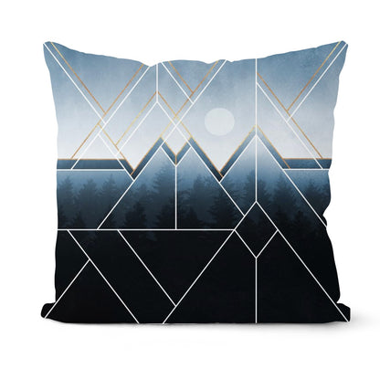 Home Décor: Abstract Print Pillowcase