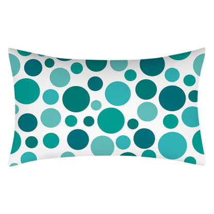 Home Décor: Abstract Teal Themed Pillowcase