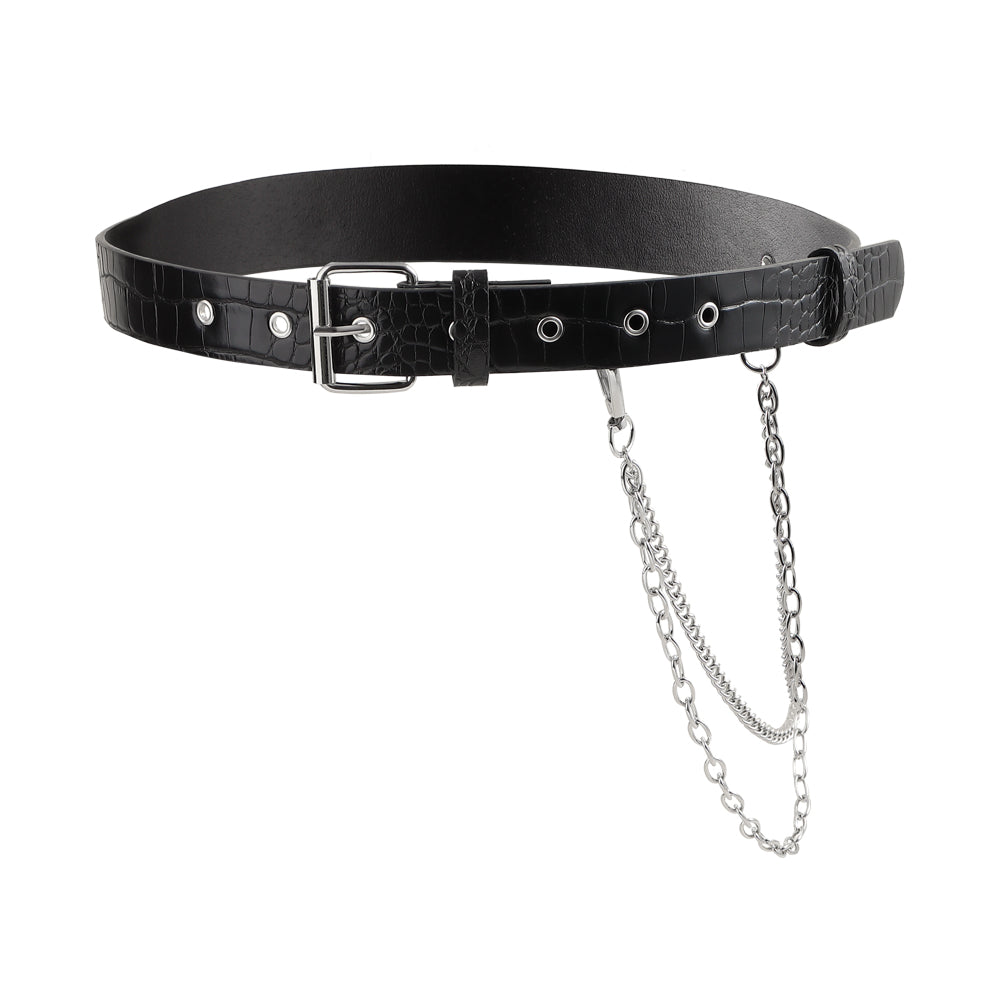 Women's Hipster Belt With Chain