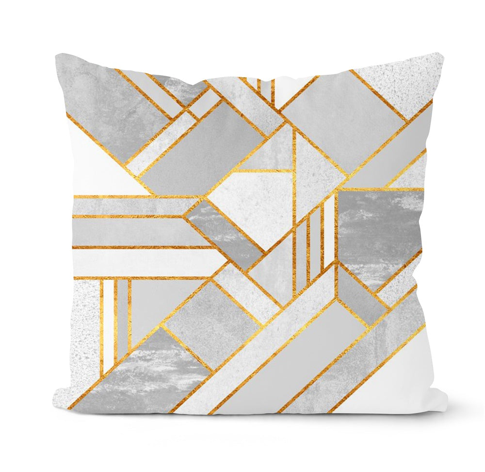 Home Décor: Abstract Print Pillowcase