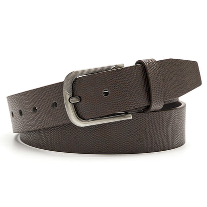 Men's Alloy Buckle Denim Belt