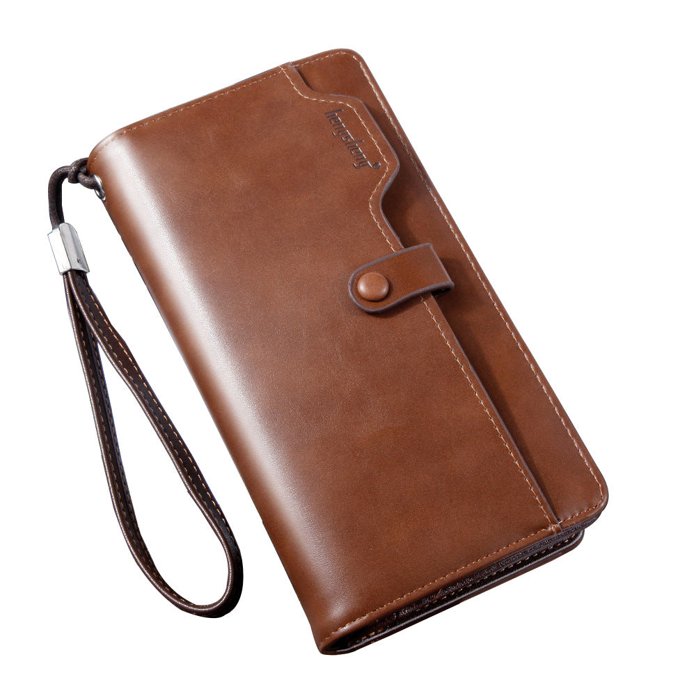 Men's Long Clutch Wallet